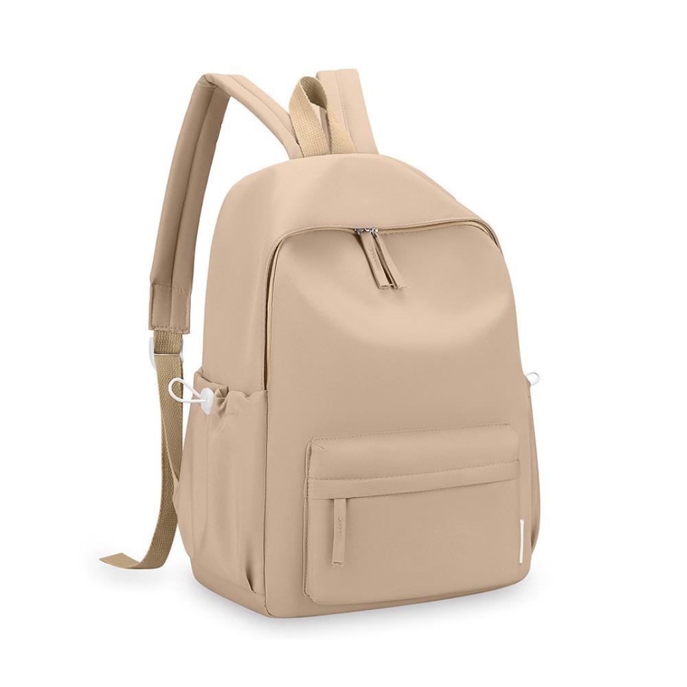 Portable Small Pack Solid Color Backpack Solid Color Handbag Student Shoulder Bag Korean Style Casual Backpack Outdoor