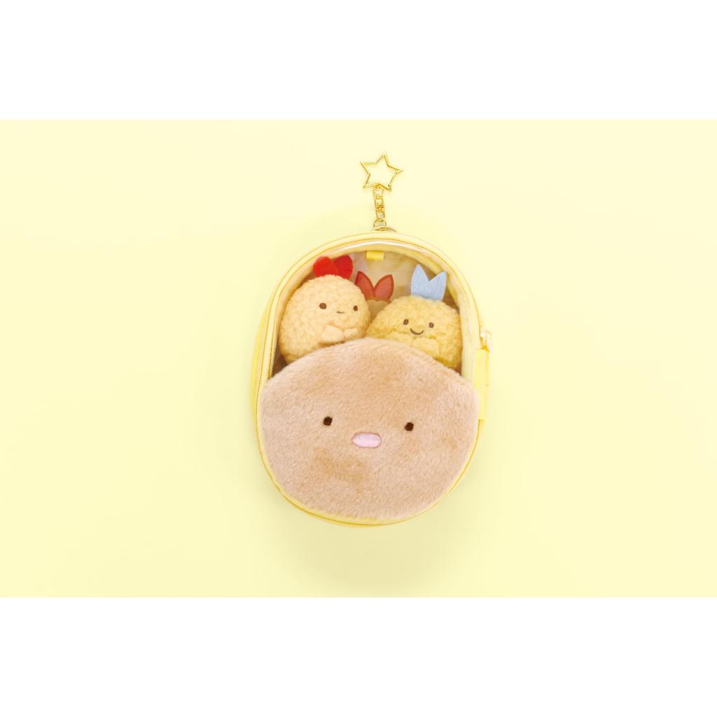 Sumikkogurashi Plush Pouch Pork Cutlet CA44203 San-X