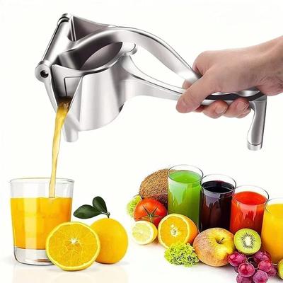 Manuelle Saftpresse aus Aluminiumlegierung, Handdruck-Fruchtpresse, Granatapfel-Orangen-Zitronenpresse, Küchenzubehör
