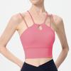 Women's Shockproof, Breathable Sports Bra with Criss-Cross Straps and Quick-Dry Cloud Feel - Water Drop Series