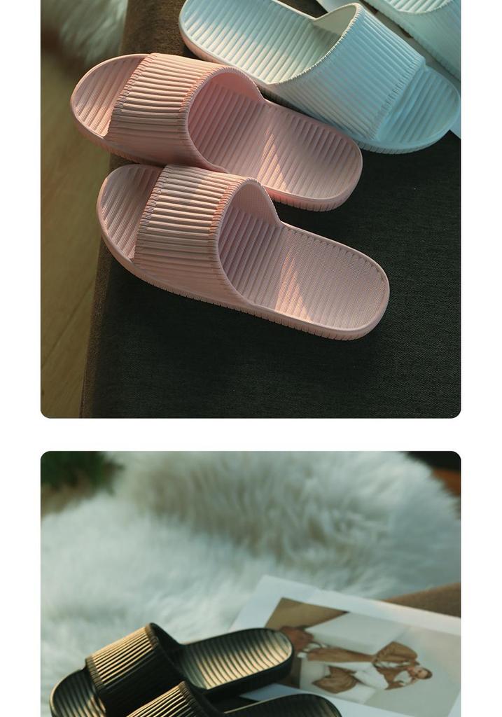 Women's & Men's Summer Indoor Non-Slip Thick Sole Bath Slippers
