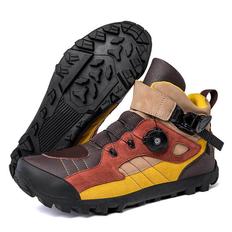 Original Design Motorcycle Boots Botas Moto Microfiber Leather Motocross Off-Road Racing Boots Motorbike Riding Shoes Men