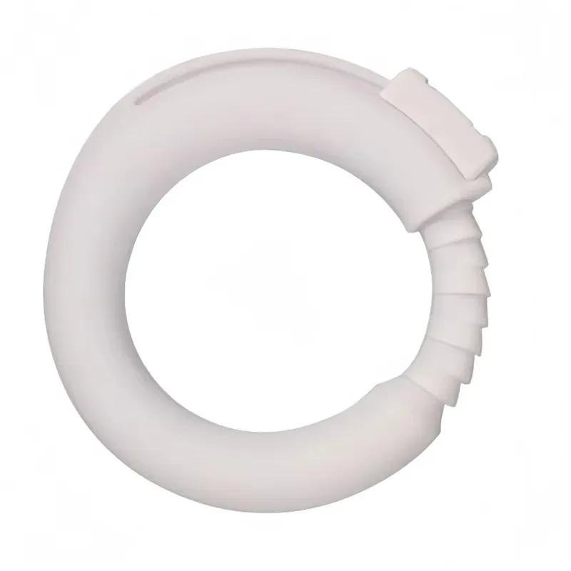 Men's Adjustable Silicone Cock Ring, Stamina Trainer for Erection Support & Last Longer, Stretchy Foreskin Corrector, Pleasure R