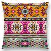 Colorful Seamless Aztec Decorative Prints Sofa Throw Pillow Case Fancy Abstract Geometric Vector Pattern Tribal Cushion Cover