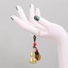 Lucky Rope Blessing Paper Car Accessories Brass Money Car Key Chain Bag Keychain Keyfob Key Rings