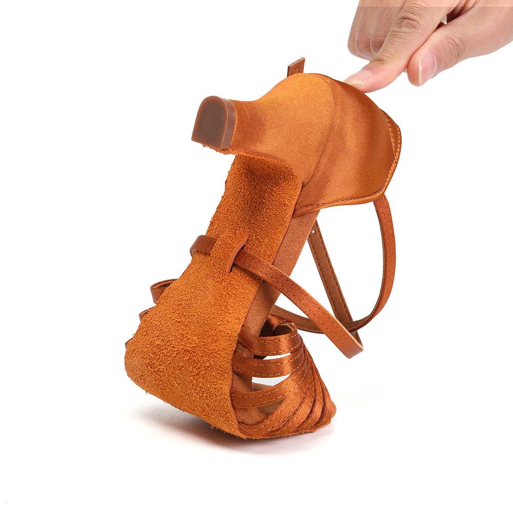 Pantofi de dans latino profesionisti pentru femei Salsa Pantofi de dans pentru interior Toc mijlociu 5cm