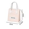 Portable Handheld Lunch Box Bag Insulated Lunch Bag for Work And School Outings Easy Carry Bento Bag Food Storage Pouch