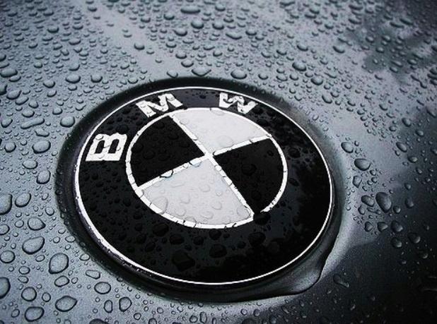 Emblemat Znaczek Logo Czarno Czarny Biały Bmw 82Mm E30E34E38E46E53E83E60