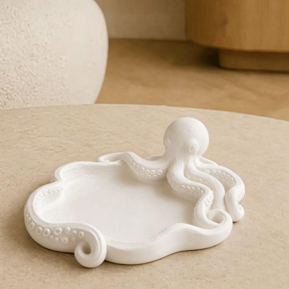 3D Printed Jewelry Storage Tray Creative Necklace Display Plate Bracelets Organizer Gift