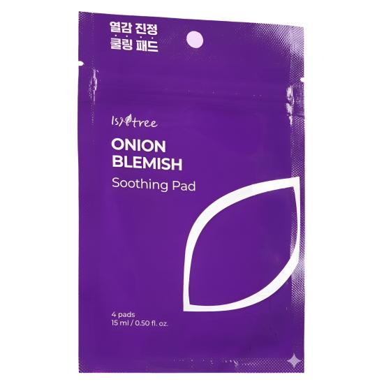Isntree Onion Newpair Blemish Soothing Pad Calming Toner Pad 4 Sheets x10 Packs