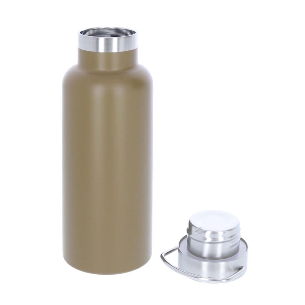 520ml Metal Handle Thermos Bottle with Handle Double Vacuum and Cold Water with Perfect for Outdoor and as a Gift for Day Insulated, Insulated,