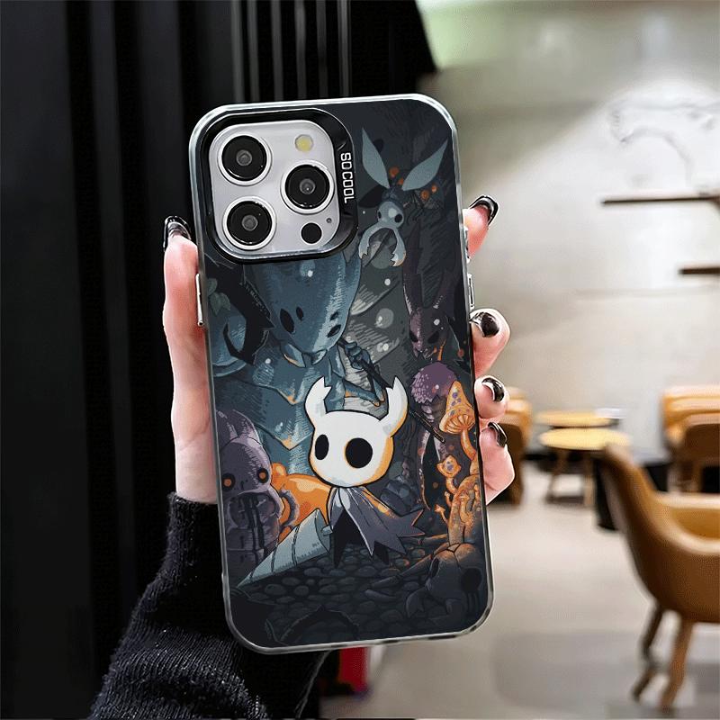 H-Hollow K-Knight Game Soft Phone Case for iPhone 15 16 17 Pro Max 17Air 16E 14 Plus 13 12 Mini Shockproof Cover Back Shell