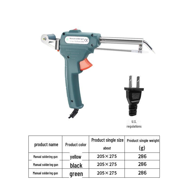 60W External Heating Soldering Gun for Repairing Circuit Boards and Light Strips