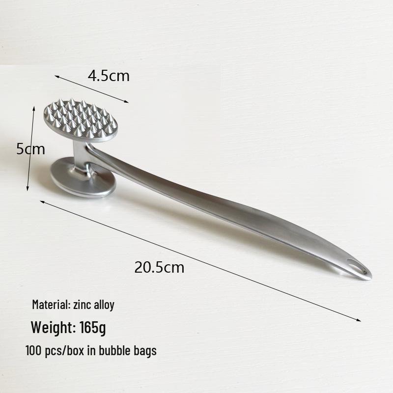 Double-Sided Kitchen Meat Tenderizer & Steak Hammer
