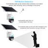 HD Solar Panel Security Camera, 4G/WIFI Security Camera, Smart Wireless Self-powered CCTV Monitor