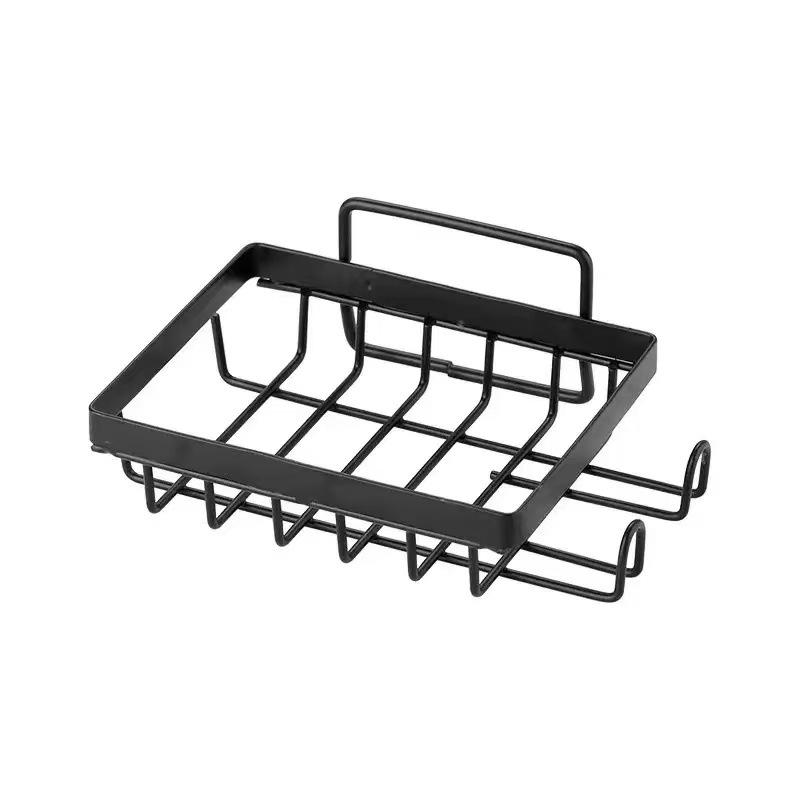 New Style Punch-Free Wrought Iron Bathroom Shelf: Multi-functional Storage Rack for Toiletries
