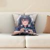 Blue Archive Kuromi Serika Sofa Couch Pillow Cover Cushion Case Home Bedroom Decoration