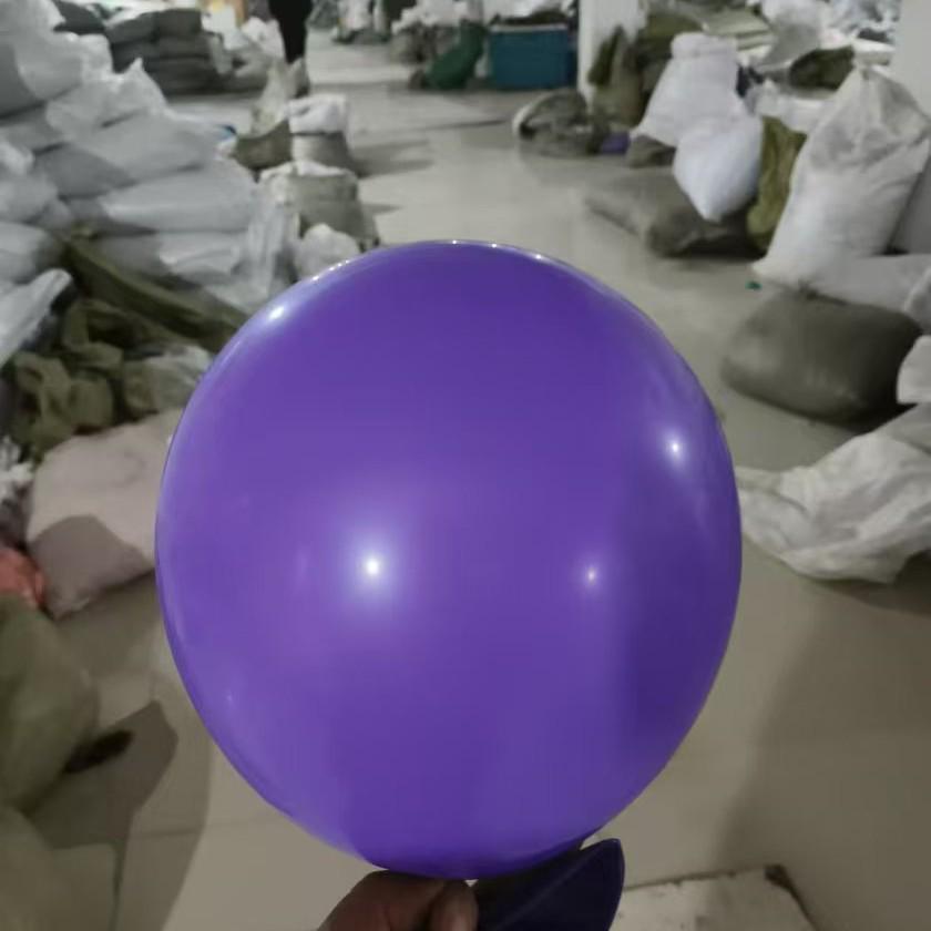 Frosted Round Balloons - 5", 10", 12" Thickened Latex for Birthday & Wedding Decorations