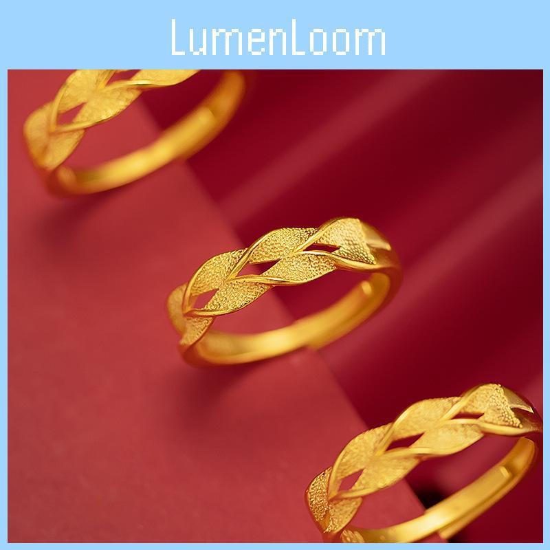 Wheat Goldplated Chic Spike Ring Adjustable Size Trendy Womens Gift Jewelry