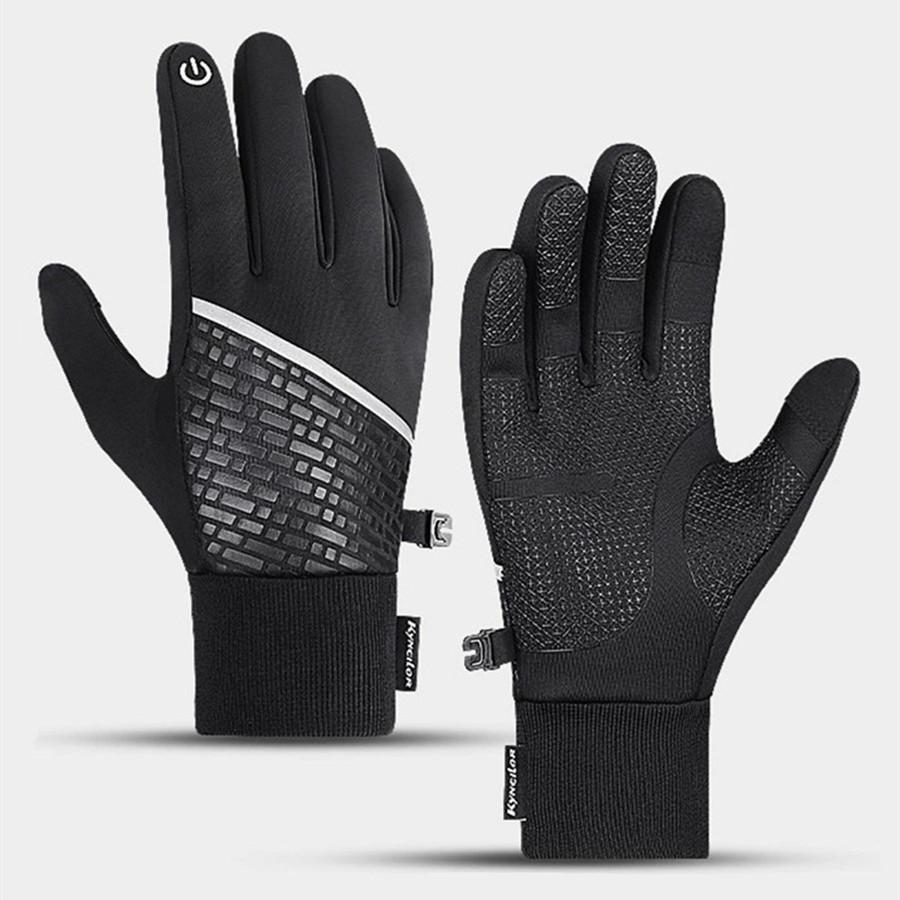 

Зимние перчатки для мужчин и женщин, теплые тактические перчатки с сенсорным экраном, водонепроницаемые, для пешего туризма, катания на лыжах, рыбалки, езды на велосипеде, сноуборда, нескользящие перчатки M