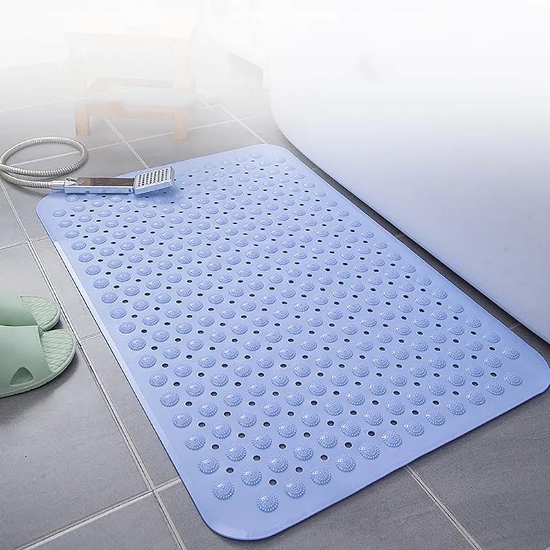 Bathroom Non-Slip Mat Pvc Floor Hotel Toilet Massage Bath Non-Slip Band Suction Cup Bathroom Mat Foot Pad Accessories