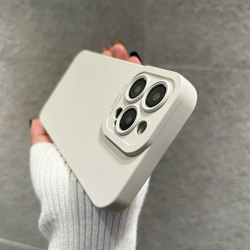 Luxury Liquid Silicone Phone Case For For Iphone 11 12 13 14 15 16 17 Pro Max Air Plus Soft Shockproof Bumper Cases Cover
