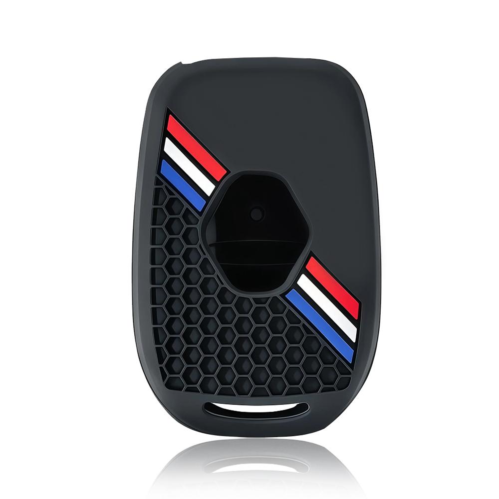 New Silicone Key Case Car Key Cover For Renault Kwid Trafic Clio Kadjar Clio 5 Captur Arkana Sandero Stepway Logan Twingo