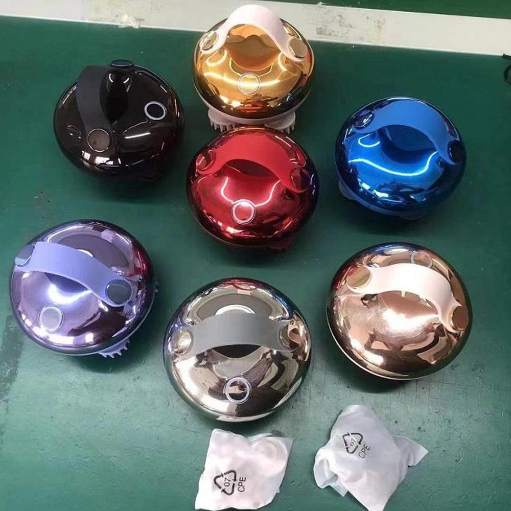 IPX7 Electric Head & Pet Massager: Facial Deep Cleanser & Scalp Relaxer