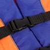 Wear-resistant Life Vest Reflective Strip Life Jacket Vest 210D polyester with Whistle for Fishing Drifting Swimming
