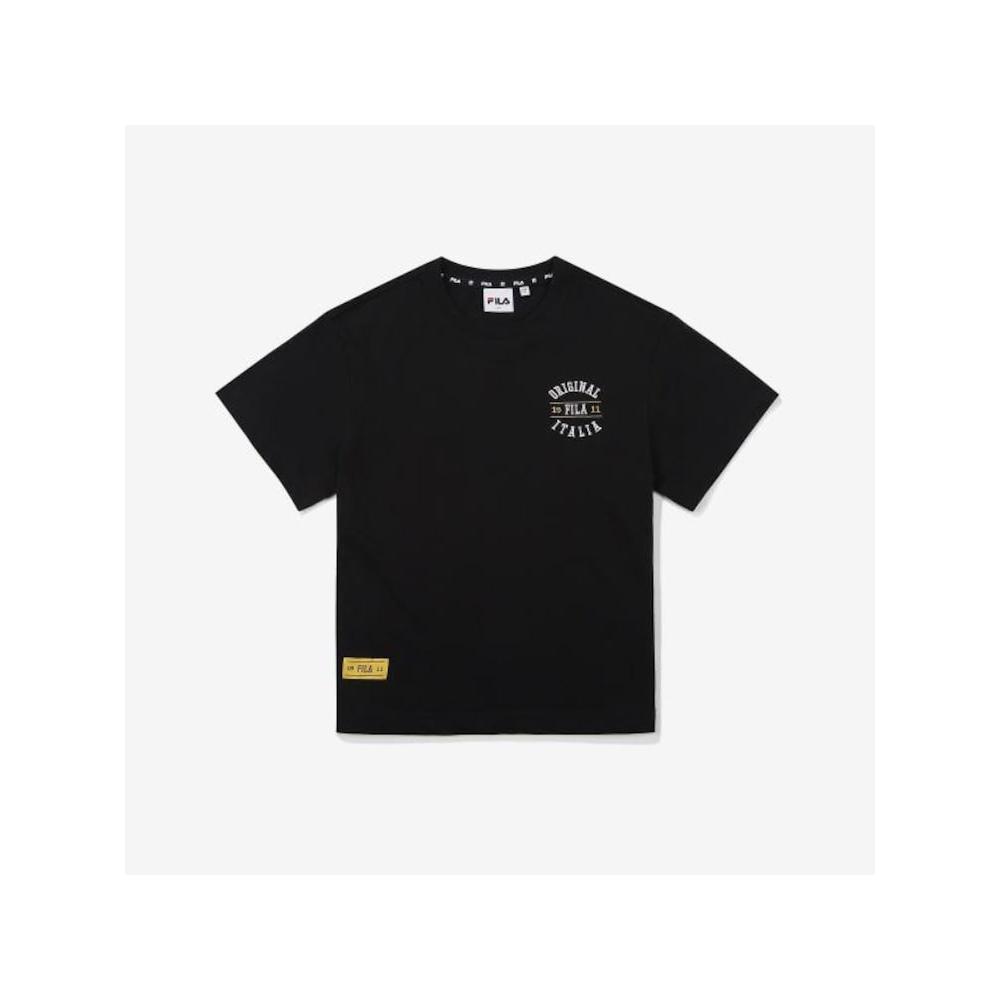 

[Fila Kids] Футболка Fila 1911 с маленьким логотипом Fk2rsf2112x Blk q0zFk2rsf2112xBlk BLACK/120