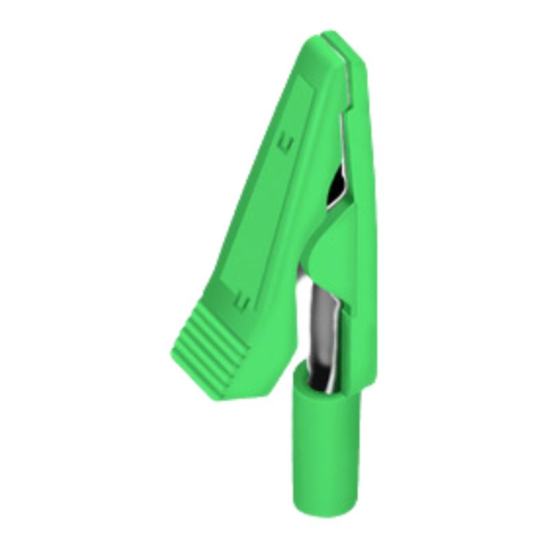 

New 1/5Pcs 10A 2mm Insulated Alligator Clip Battery Test Clip Banana Female Adapter Multimeter Pen Cable Probes Crocodile Clip