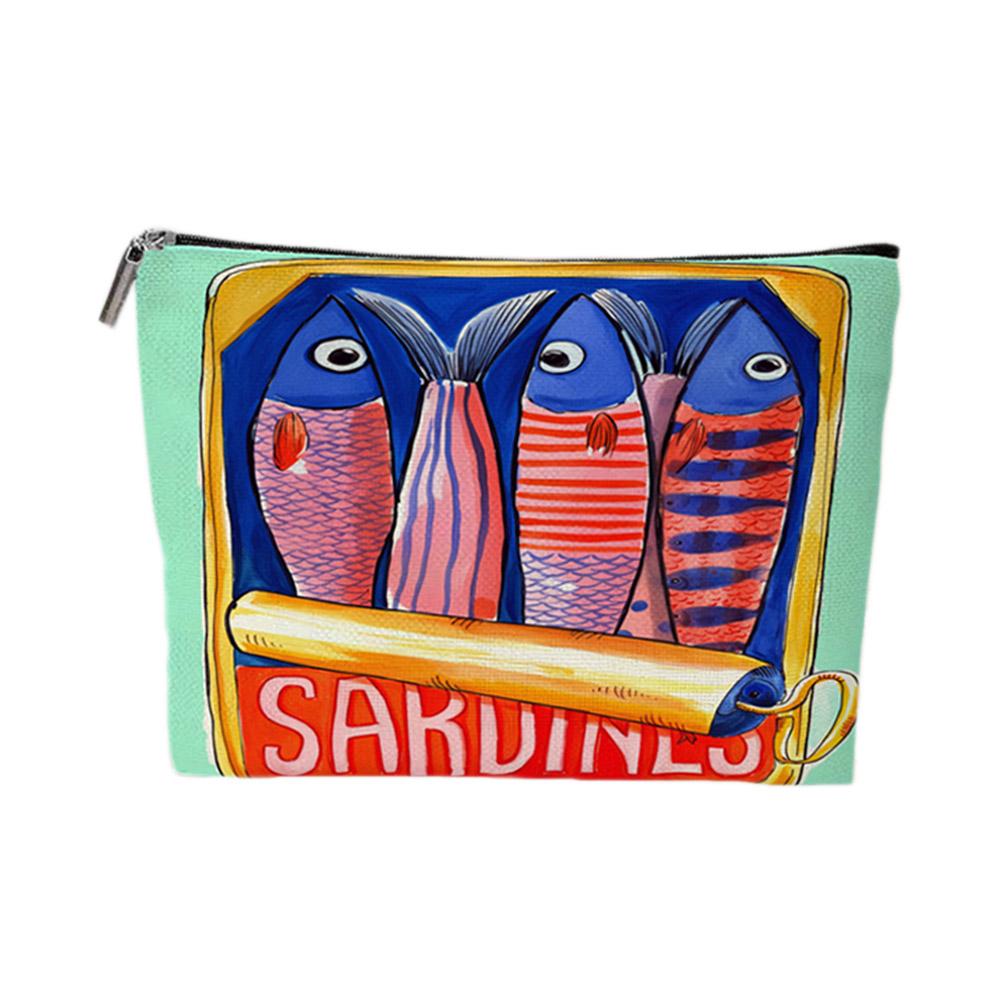 

Unisex Adult Makeup Bag Hypoallergenic Mini Cosmetic Pouch Multifunctional Tote Bag Polyester Shopping Bag Casual Handbag