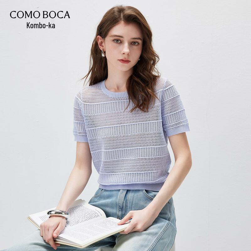 

Komomboca 2026 S/S Women s Short-Sleeve Knit Tee L