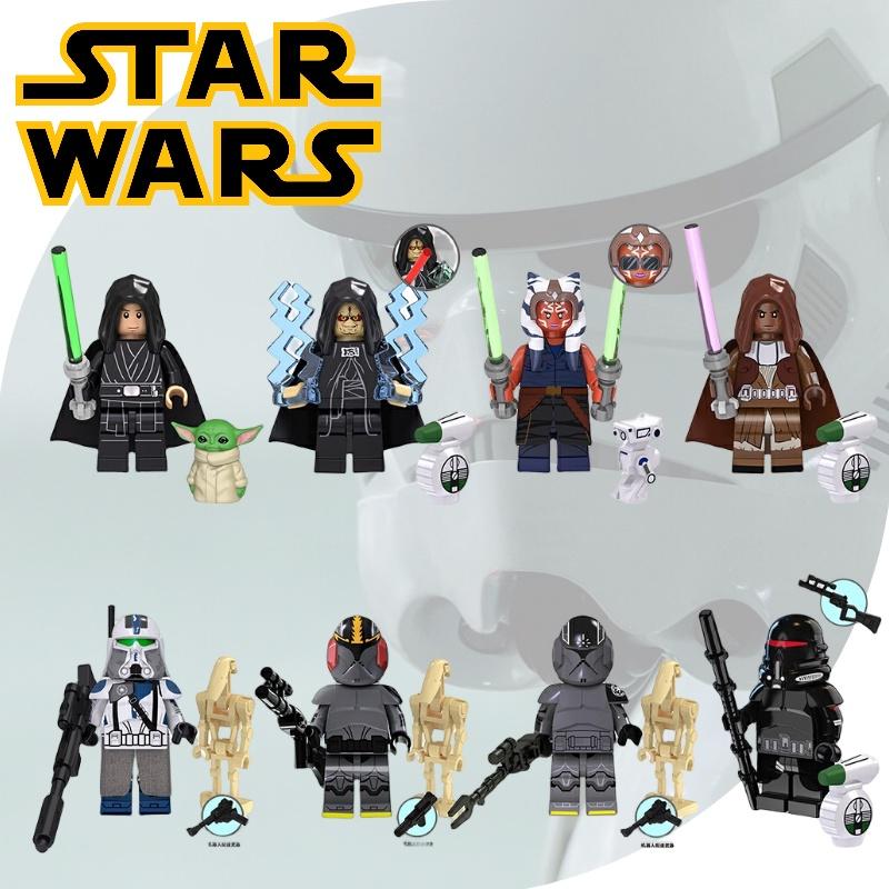 Children's Toy Tv6105 Star Wars Luke Skywalker Palpatine Legion Command Assembling Building Blocks Figure Mask
