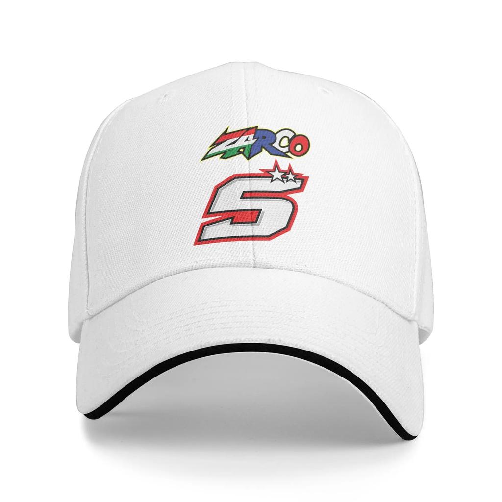 Summer 2025 No 5 Johann Zarco Moto Baseball Cap  Outdoor Gym Stylish Print Sun Hip Hop Hats Unisex-Teens High Quality Caps