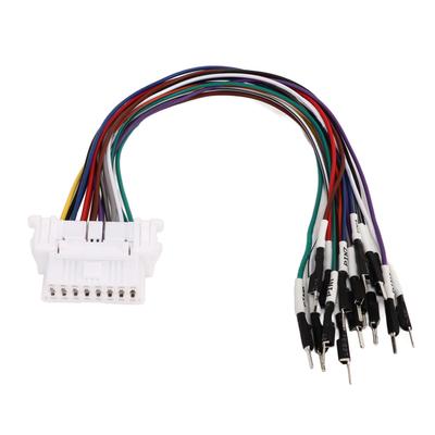 Cavo connettore OBD2 a 16 pin Saldatura senza codice di rilevamento guasti Rimozione diagnostica Jumper Adattatore Cabl
