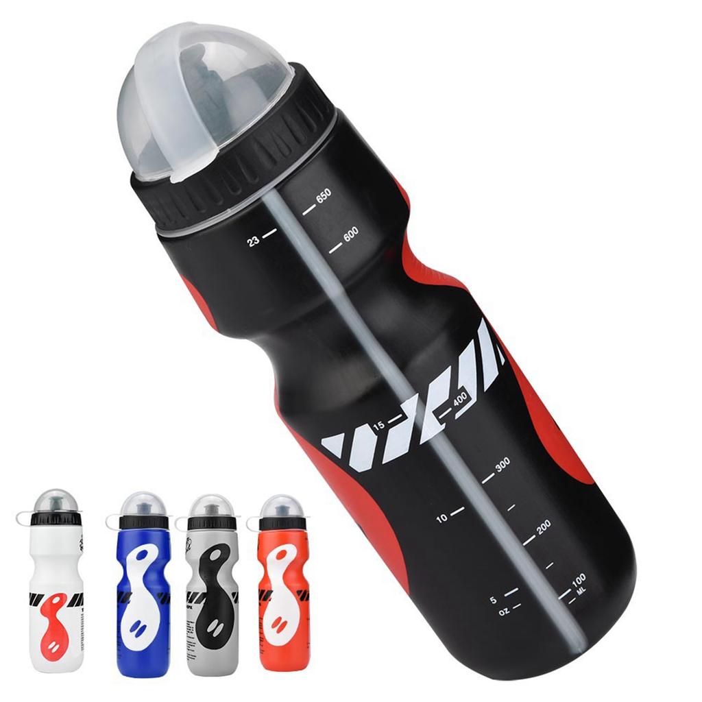Cycling Water Bottle Water Bottle Bike Cage 650ml Water Bottle with  Holder Cage Bracket for Cycling Mountain Bikes