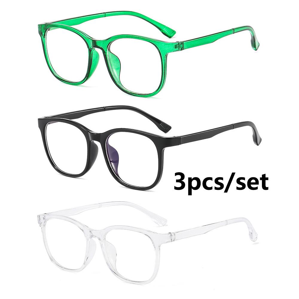 New Transparent Square Computer Glasses Frame Women Men Anti Blue Light Rectangle Eyewear Blocking Optical Spectacle Eyeglasses