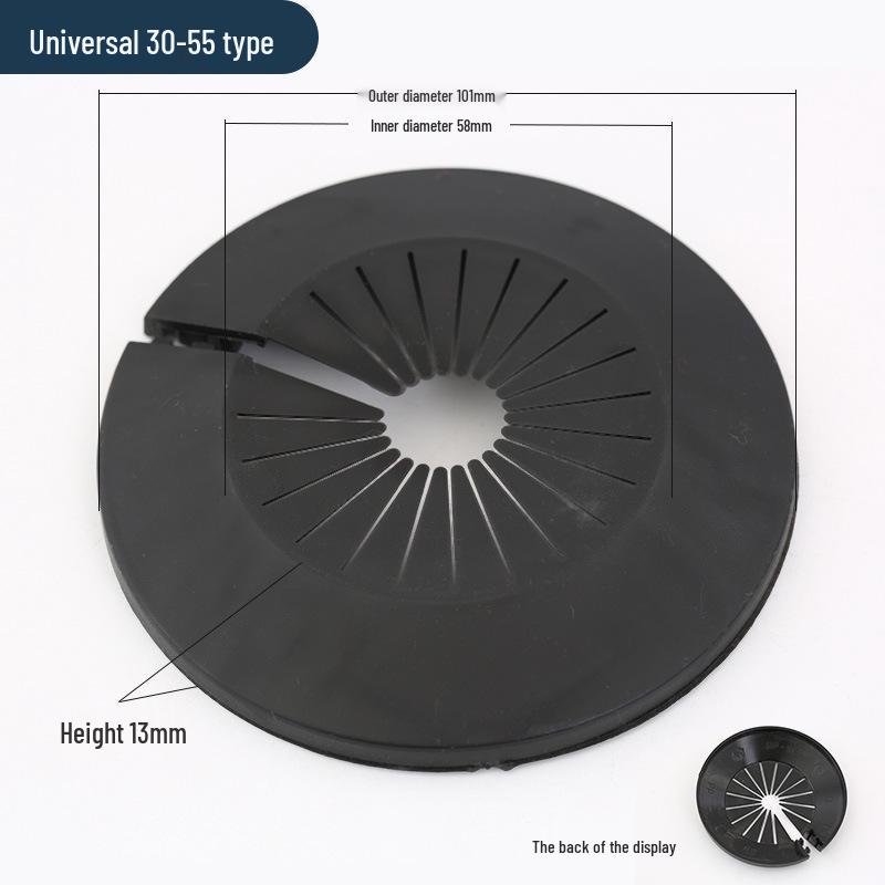 Decorative Pipe Cover Ring for Air Conditioning and Heating Valves