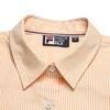FILA Heritage Fashion Classic Retro Sports Casual Versatile Striped Comfortable Basic Woven Long Sleeve Shirt Women shirts F11W618409FZB