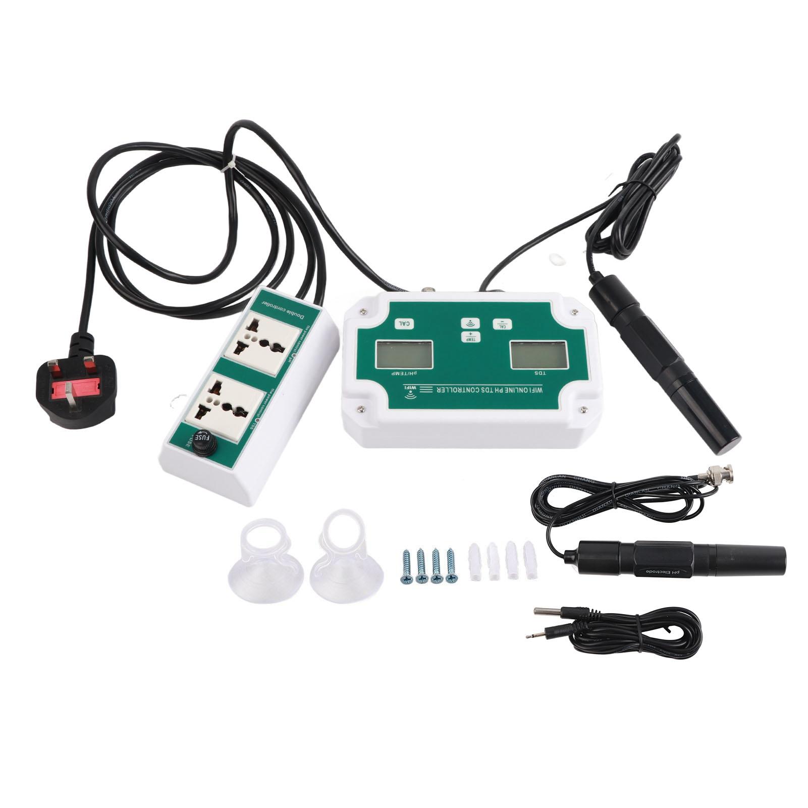 

3 в 1 PH Температура TDS Измеритель Цифровой Измеритель Качества Воды Беспроводной Онлайн Мониторинг Тестер