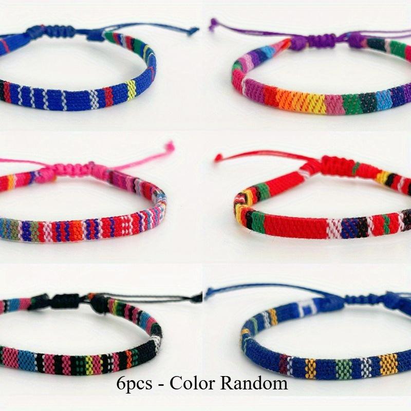 Handwoven Bracelet,Multiple Patterns for Easy Fashionable Wrist Scenery Creation,Suitable As Holiday Gifts and Everyday Presents