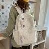 Schoolbag Star Printing Large Capacity Cute Schoolbag Girl Small Fresh Campus Middle School Student Backpack Light Travel Backpack