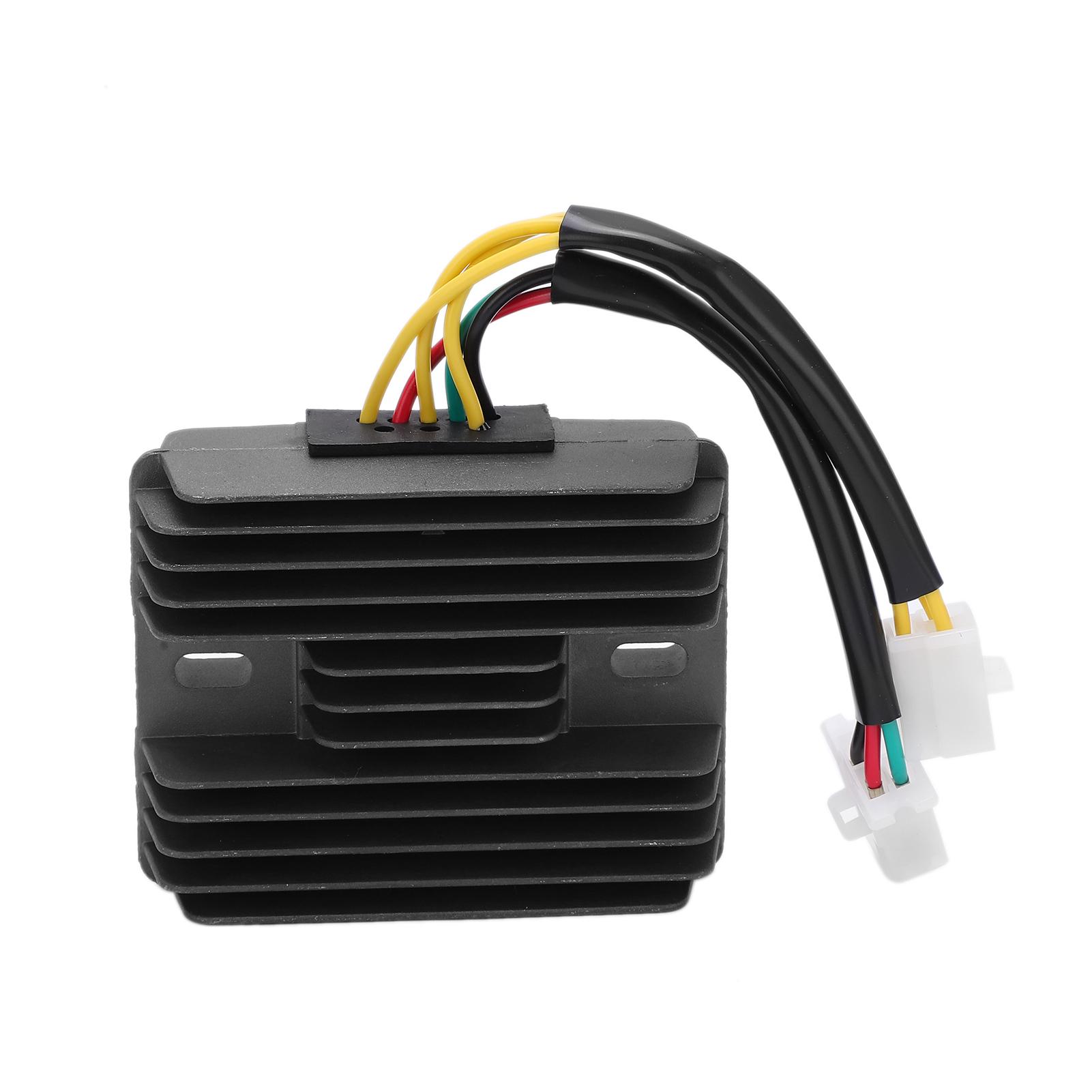 

Регулятор напряжения мотоцикла 12 В, выпрямитель 6Линия 2 Разъем Алюминиевый сплав для ATV250 300 CF250