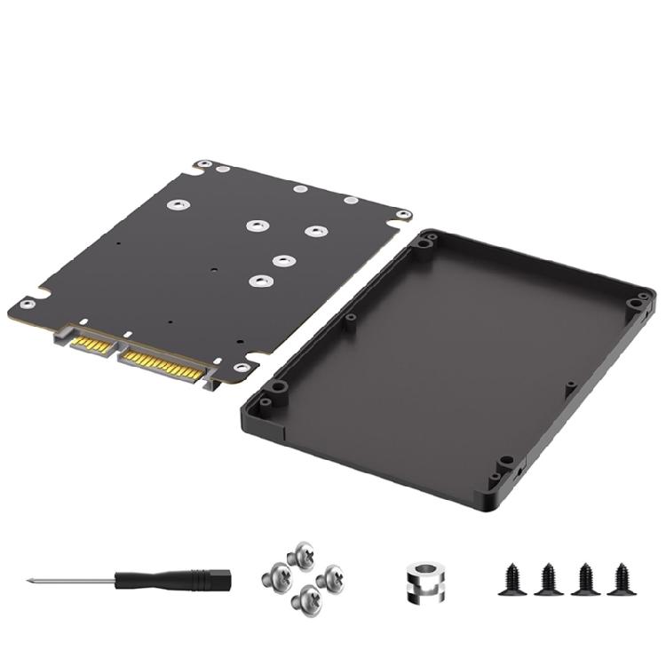 Easy Installs M.2 NGFF and mSATA to SATA3.0 Adapter for Desktop and Laptop Upgrades