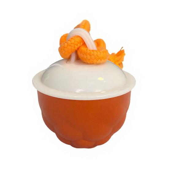 Pet Ball Toy with Tail Rope Rechargeable USB Design Interactive Rolling Cat Toy Boredom