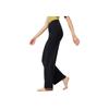 Li Ning Fitness Series Solid Color Slim Fit Straight Leg Knitted Sports Pants Women Pants Black AKLU156-3