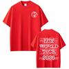 Summer Singer Rosalia Lux Album Tour Print T-shirt  Fashion T-shirt Short-sleeved Casual Cotton Harajuku Comfort T-shirt