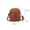 Fashion Summer Designer Women's High Quality Small Crossbody Bag Soft PU Leather Ladies Shoulder Bags Messenger Bag Casual Female Handbags