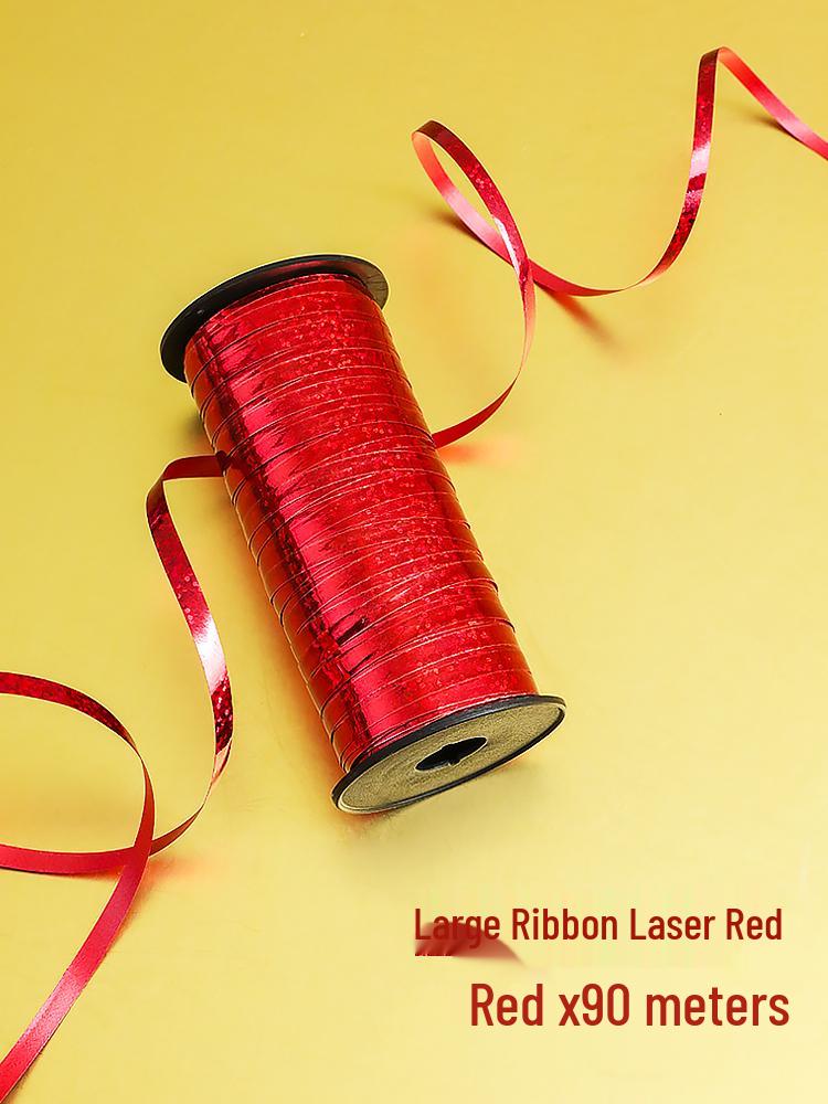 Helium Balloon Ribbon Tie for Birthday or Wedding Decorations